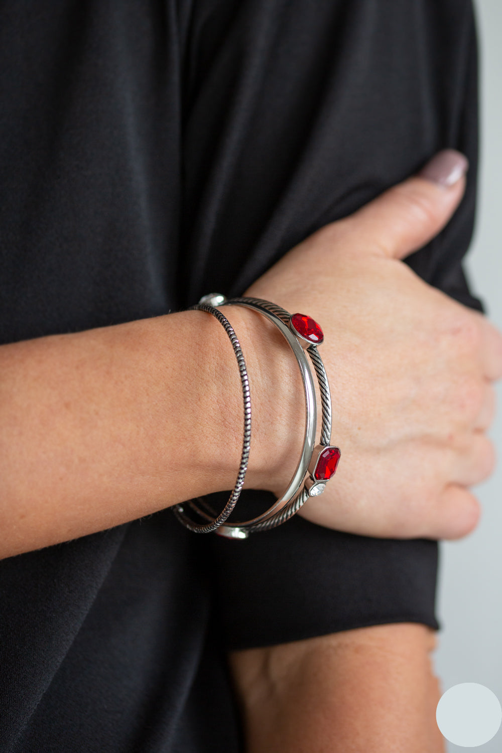 Paparazzi Bracelets - City Slicker Sleek - Red