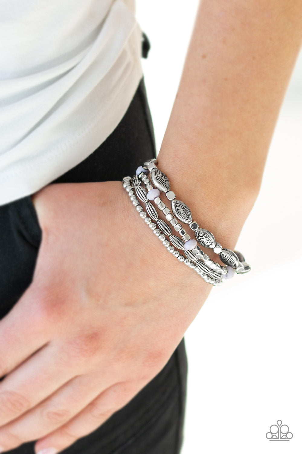 Paparazzi Bracelets - Full Of WANDER - Silver