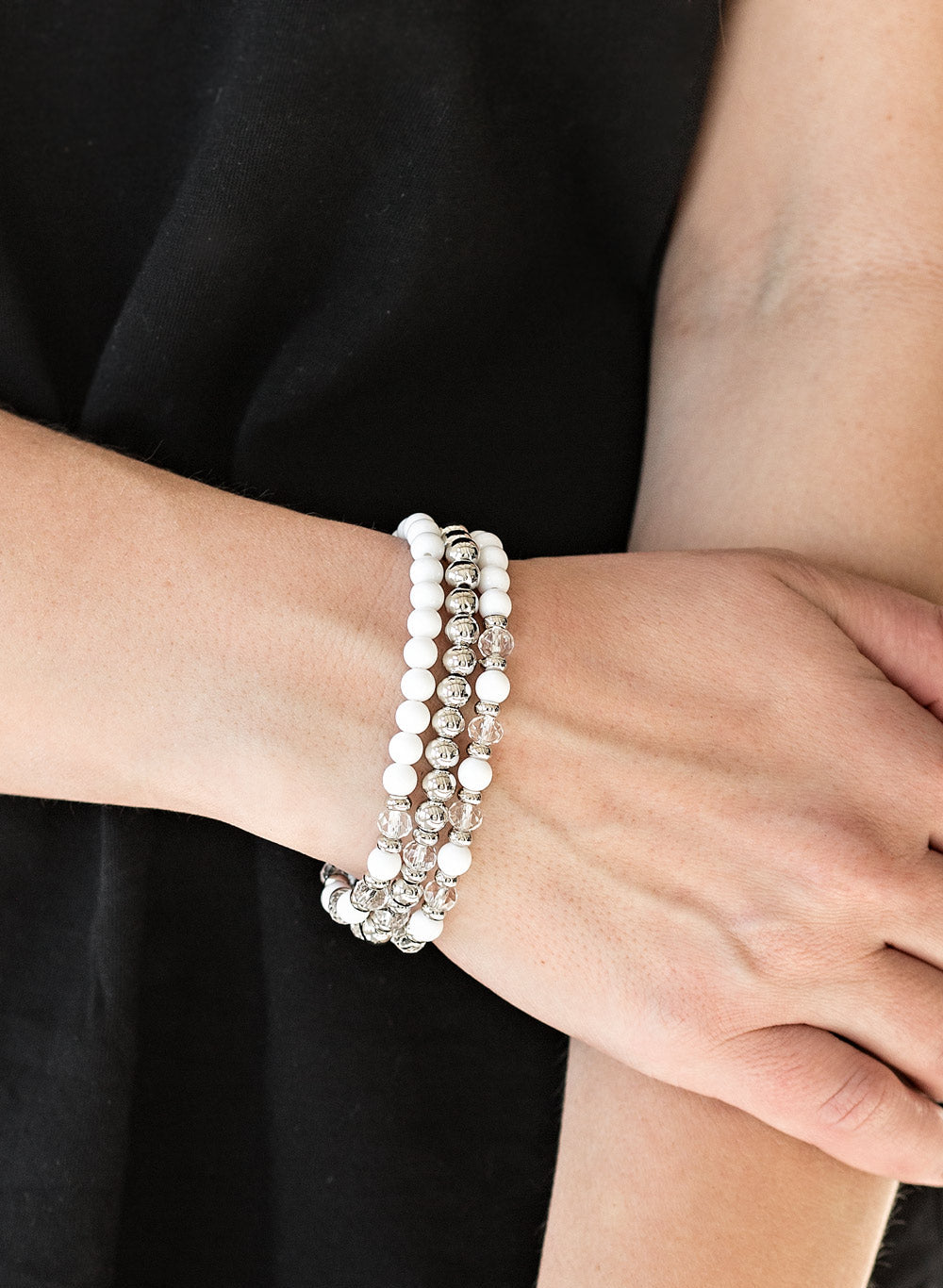 Paparazzi Bracelets - Irresistibly Irresistible - White