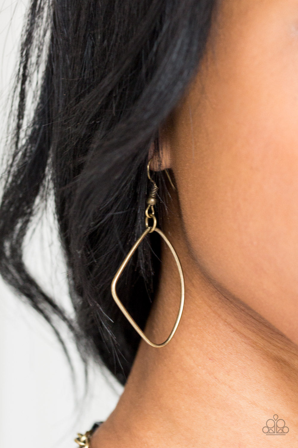 Paparazzi Necklaces - Attitude Adjustment - Brass