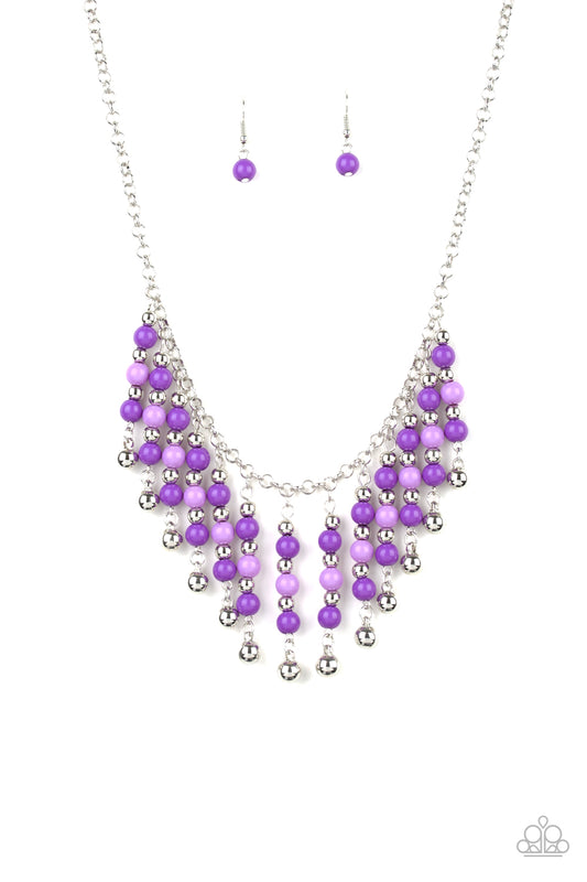 Paparazzi Necklaces - Your Sundaes Best - Purple