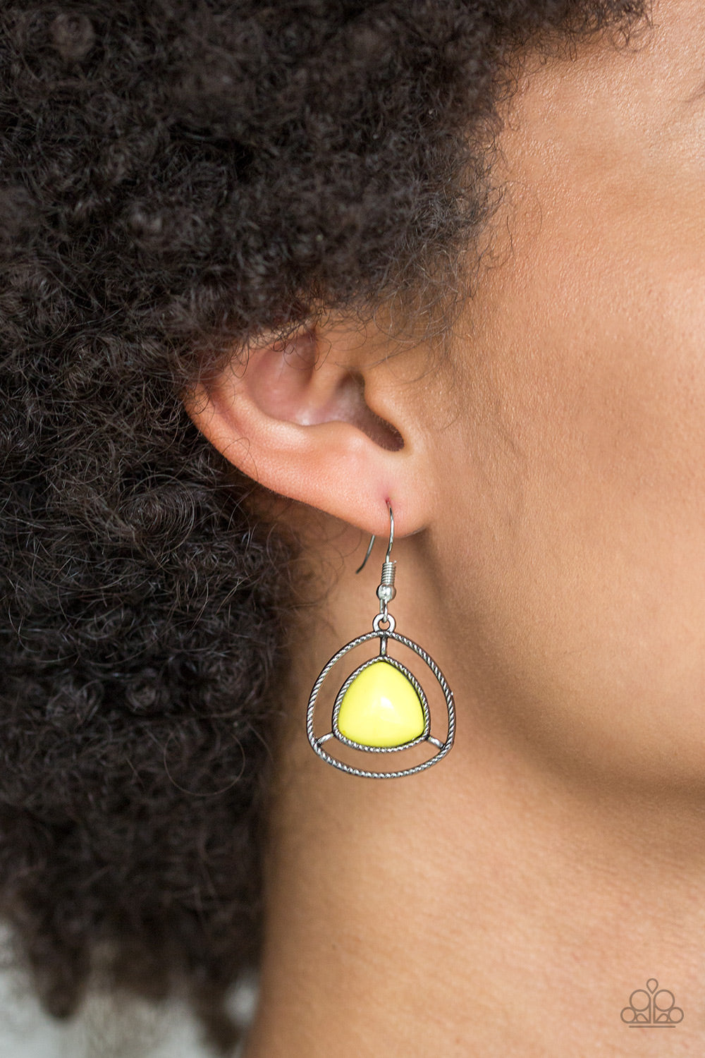 Paparazzi Necklaces - Make A Point - Yellow