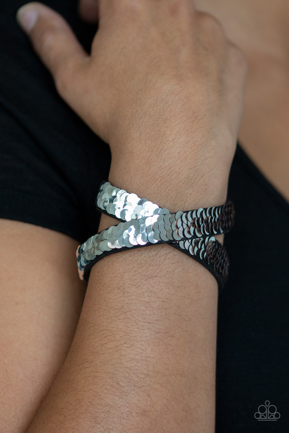 Paparazzi Urban Collection - Under The sequins - Rose Gold/Silver