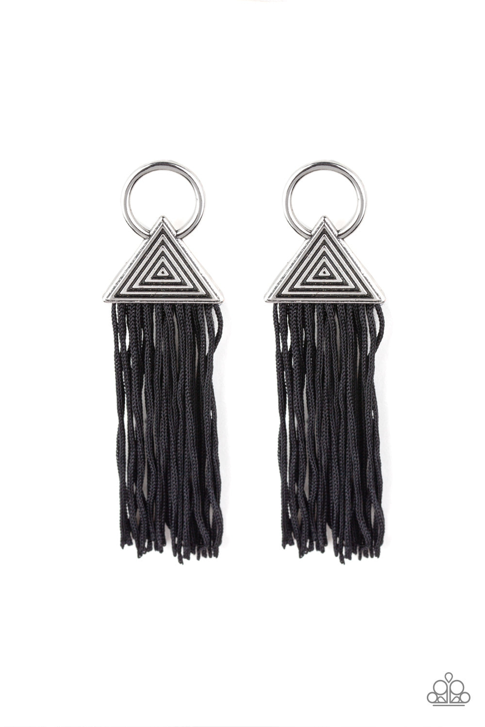 Paparazzi earring - Oh My GIZA - Black