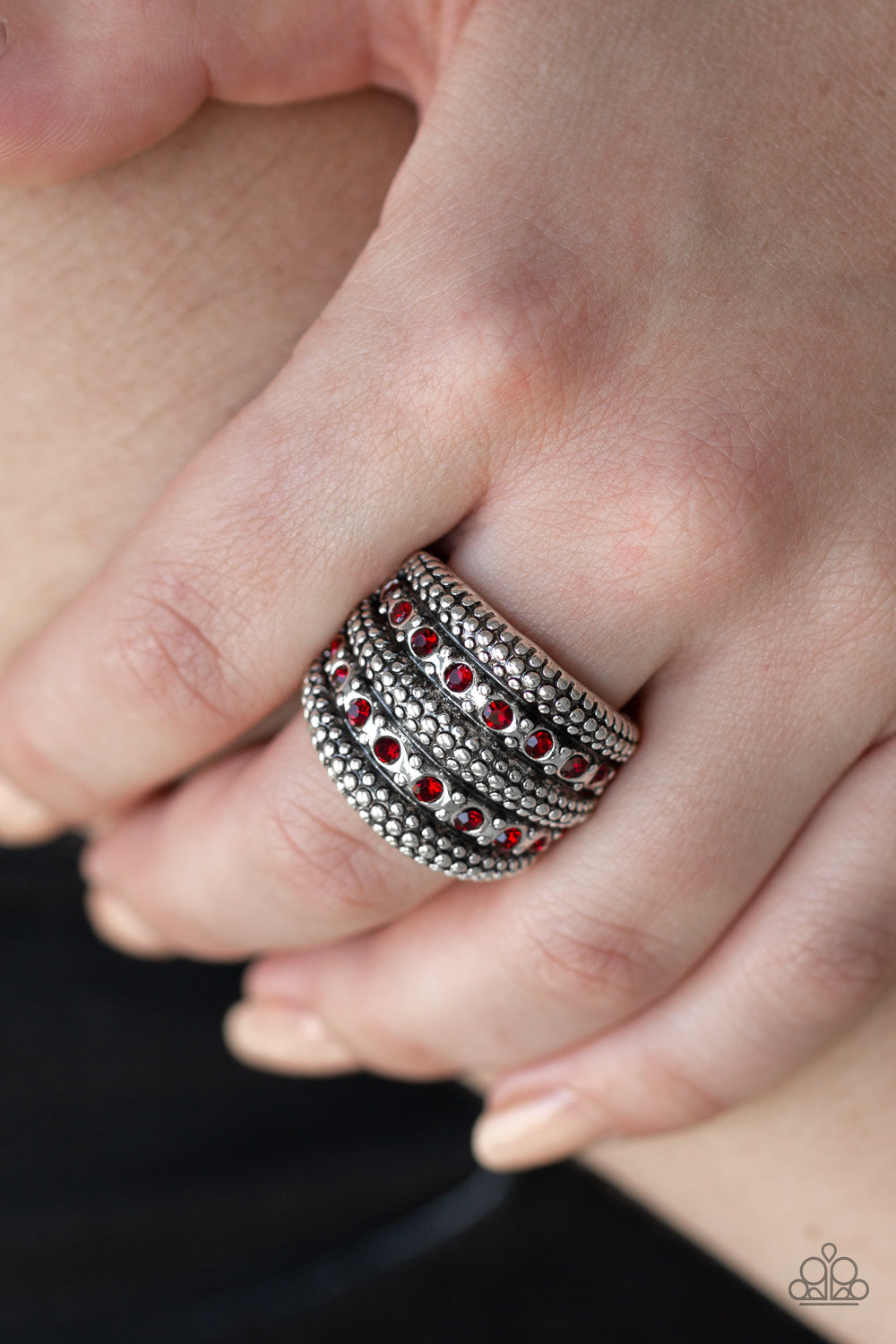 Paparazzi Rings - Girl Fight - Red