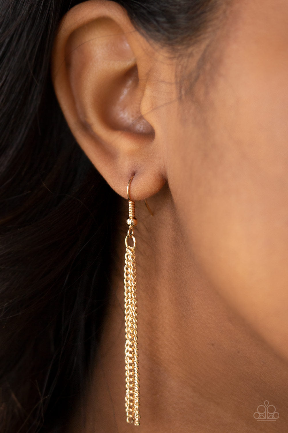 Paparazzi Necklaces - The Keynoter - Gold