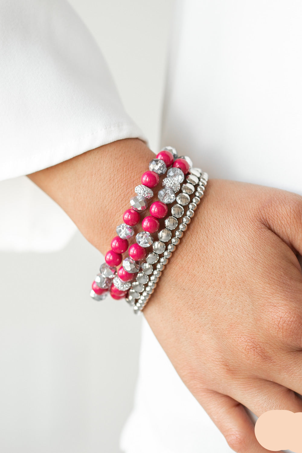 Paparazzi Bracelets - Socialize - Pink