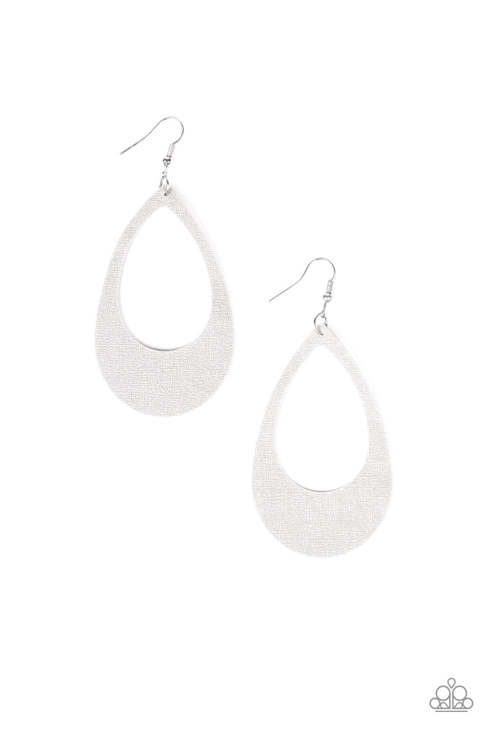 Paparazzi Earrings - What a Natural - Silver