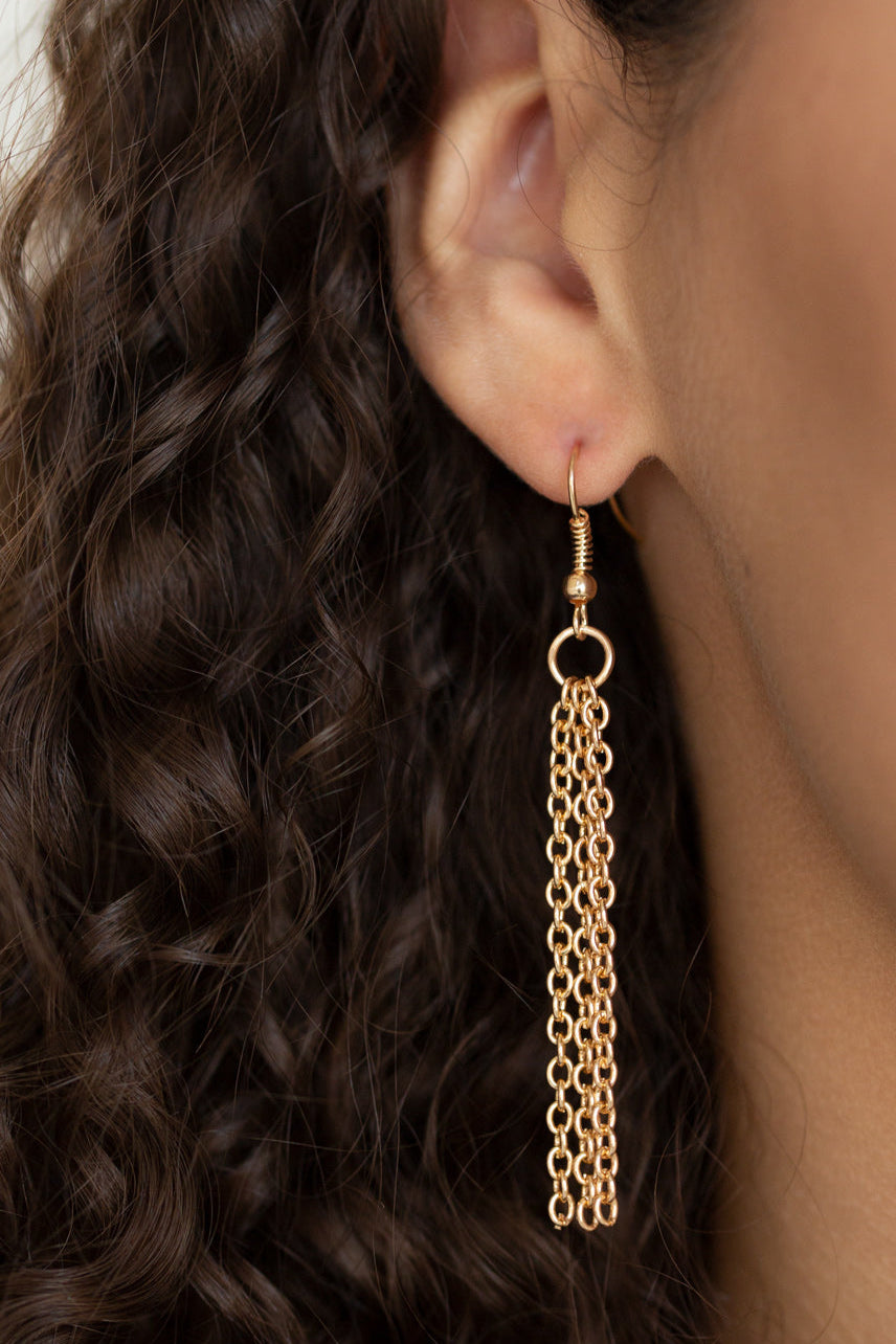 Paparazzi Necklaces - Optical Illusion - Gold