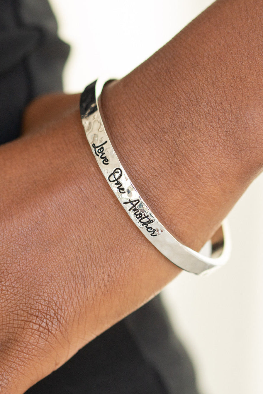 Paparazzi Bracelets - Love One Another - Silver
