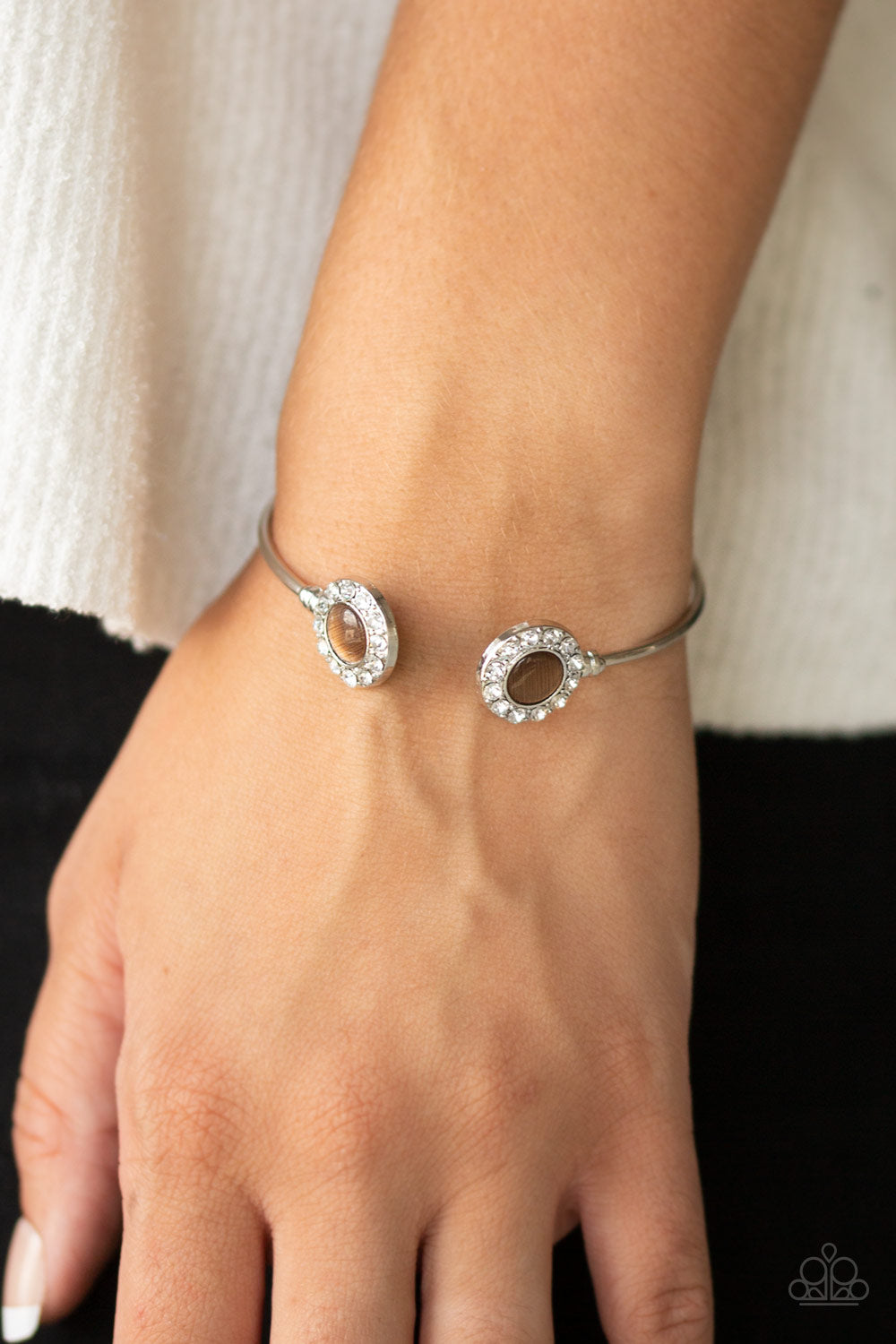 Paparazzi Bracelets - Instant Illumination - Brown