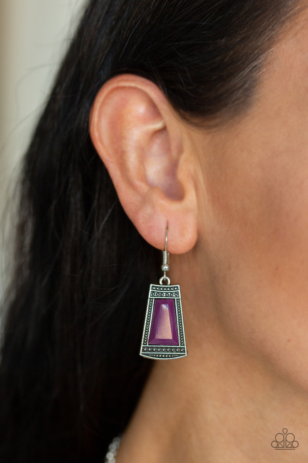 Paparazzi Necklaces - Lion Den - Purple