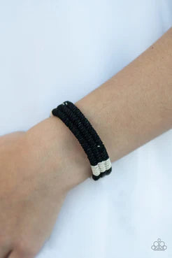 Paparazzi Urban Collection - Rural Rogue - Black - Pull Cord