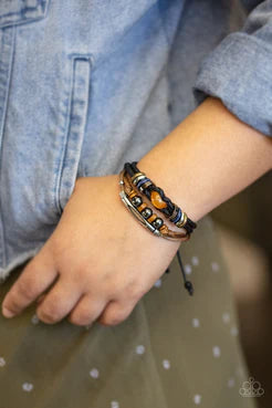 Paparazzi Urban Collection - Wander More - Orange - Pull Cord