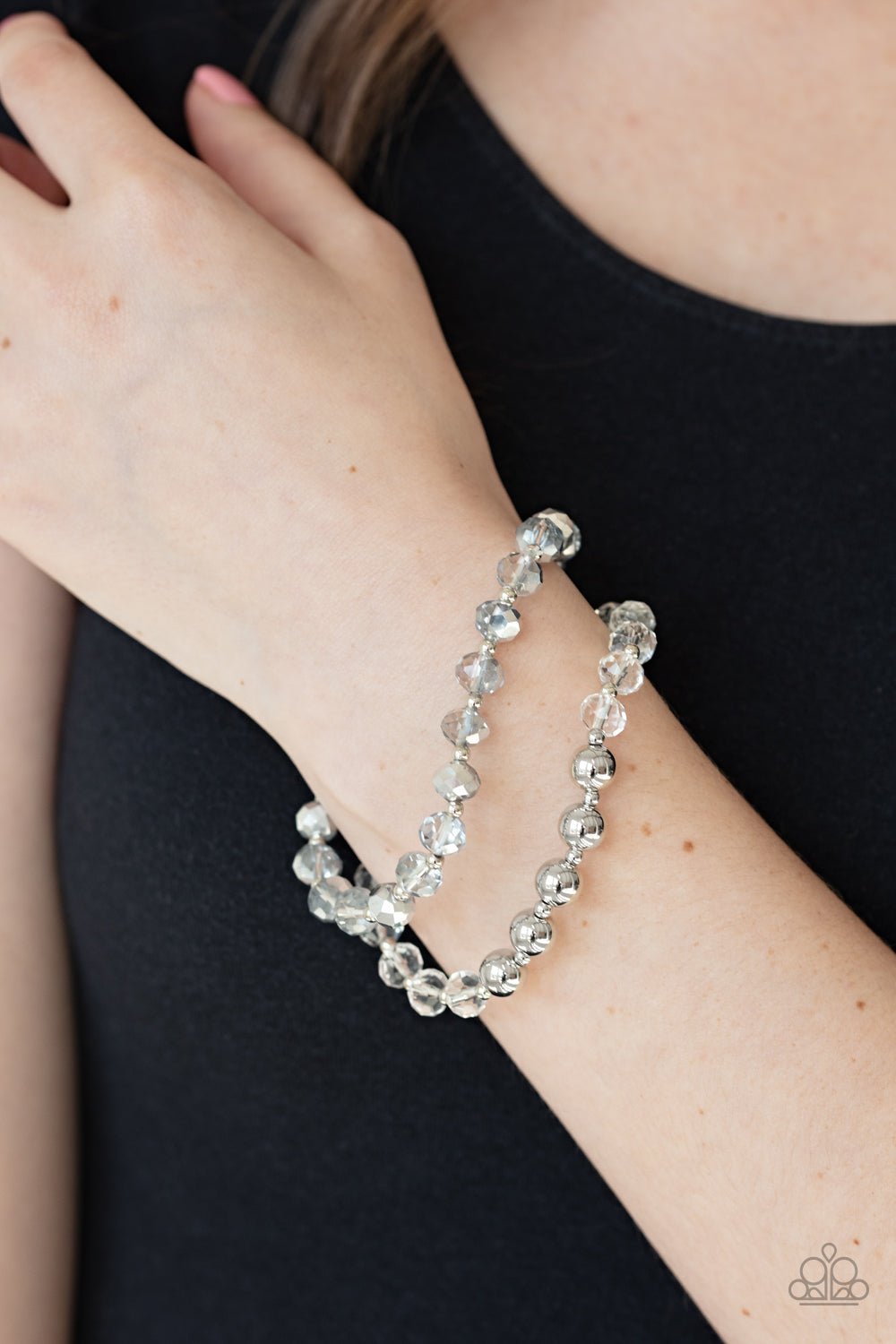 Paparazzi Bracelets -Millennial Grandeur - White