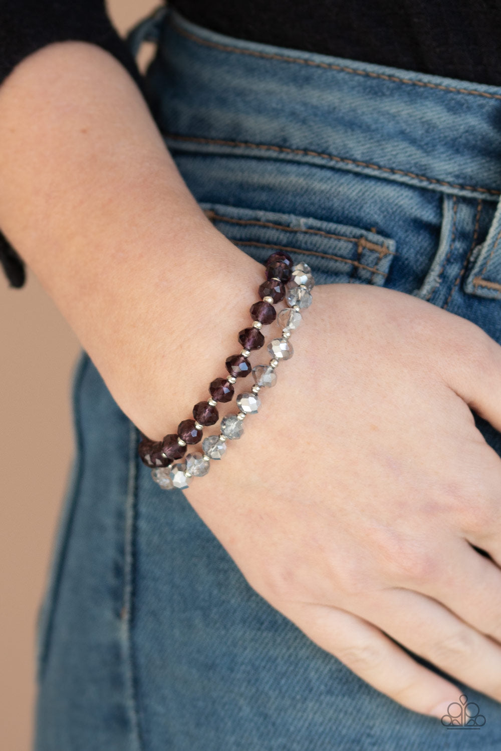 Paparazzi Bracelets - Millennial Grandeur - Purple