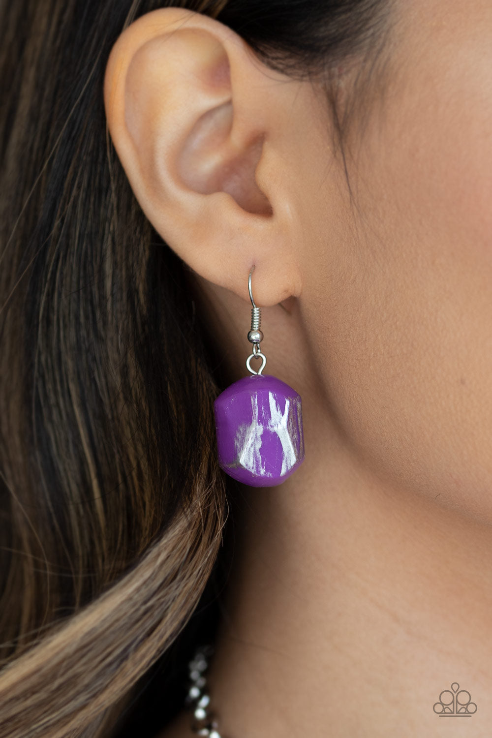 Paparazzi Necklaces - Girl Grit - Purple