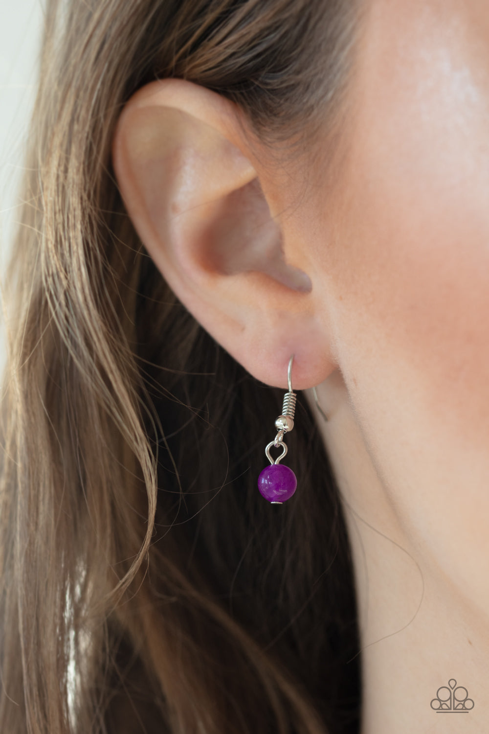 Paparazzi Necklaces - Dewy Desert - Purple