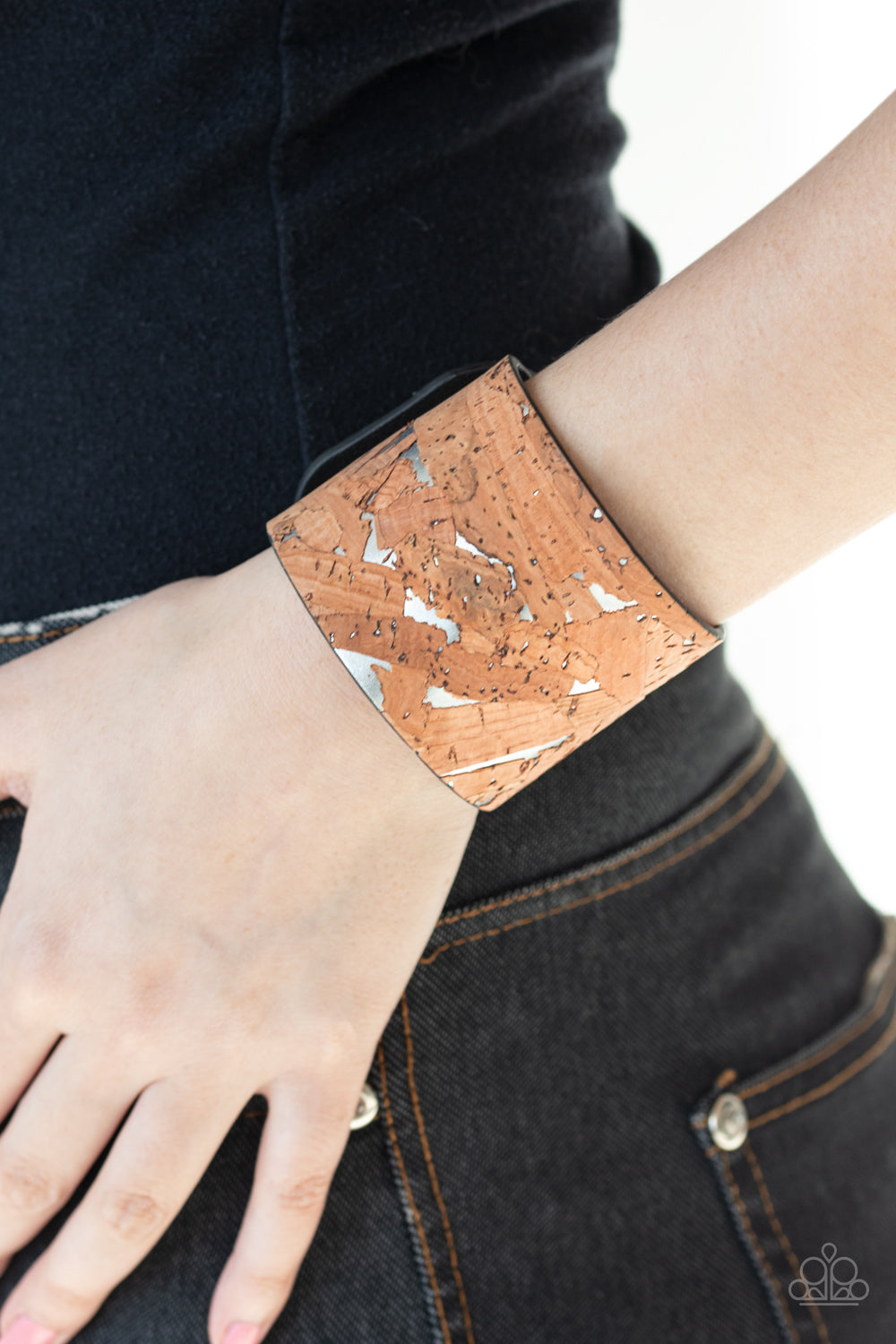 Paparazzi Urban Collection - Cork Congo - Silver