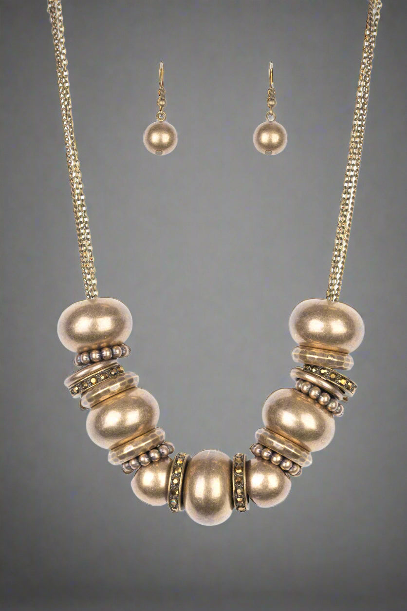 Paparazzi Necklaces - Only The Brave - Brass