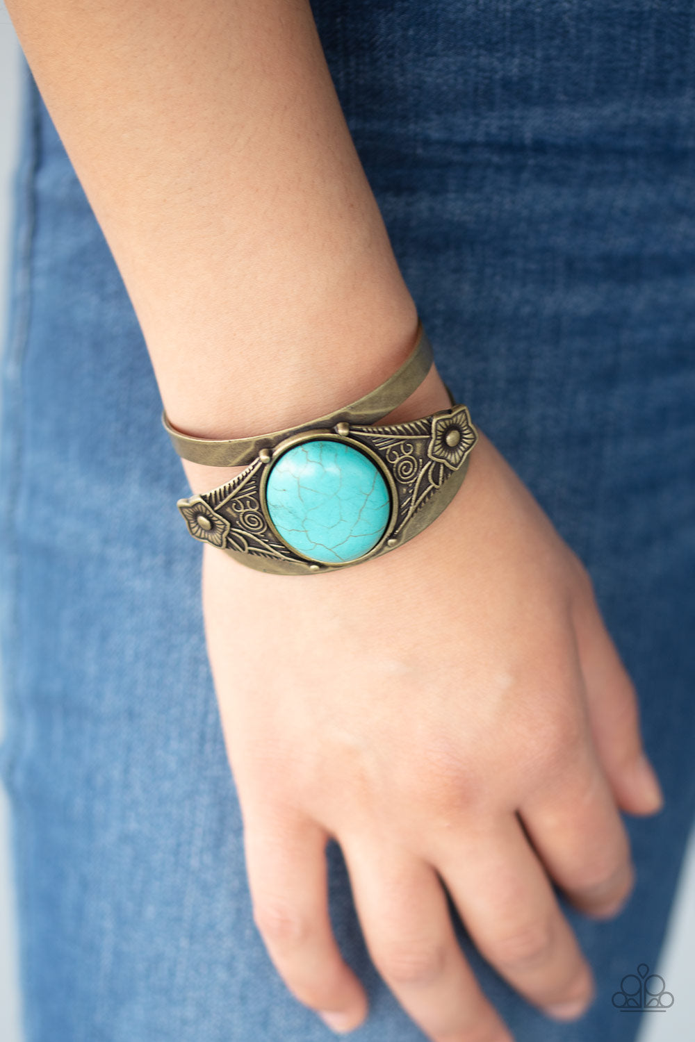 Paparazzi Bracelets - Desert Nature - Brass