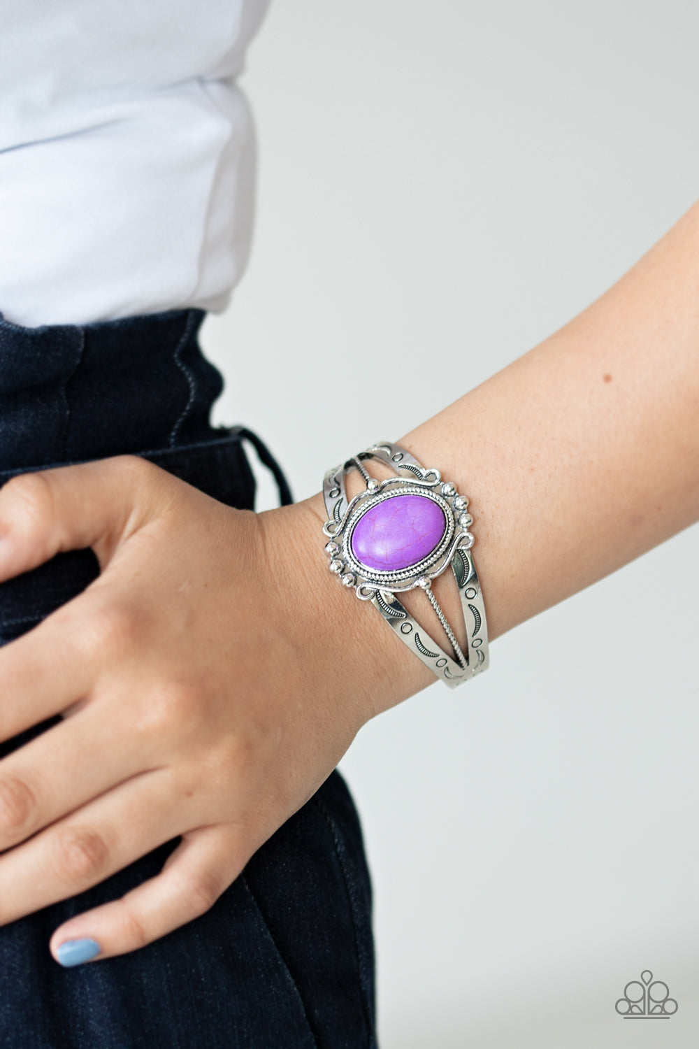 Paparazzi Bracelets - Very Terra-torial - Purple
