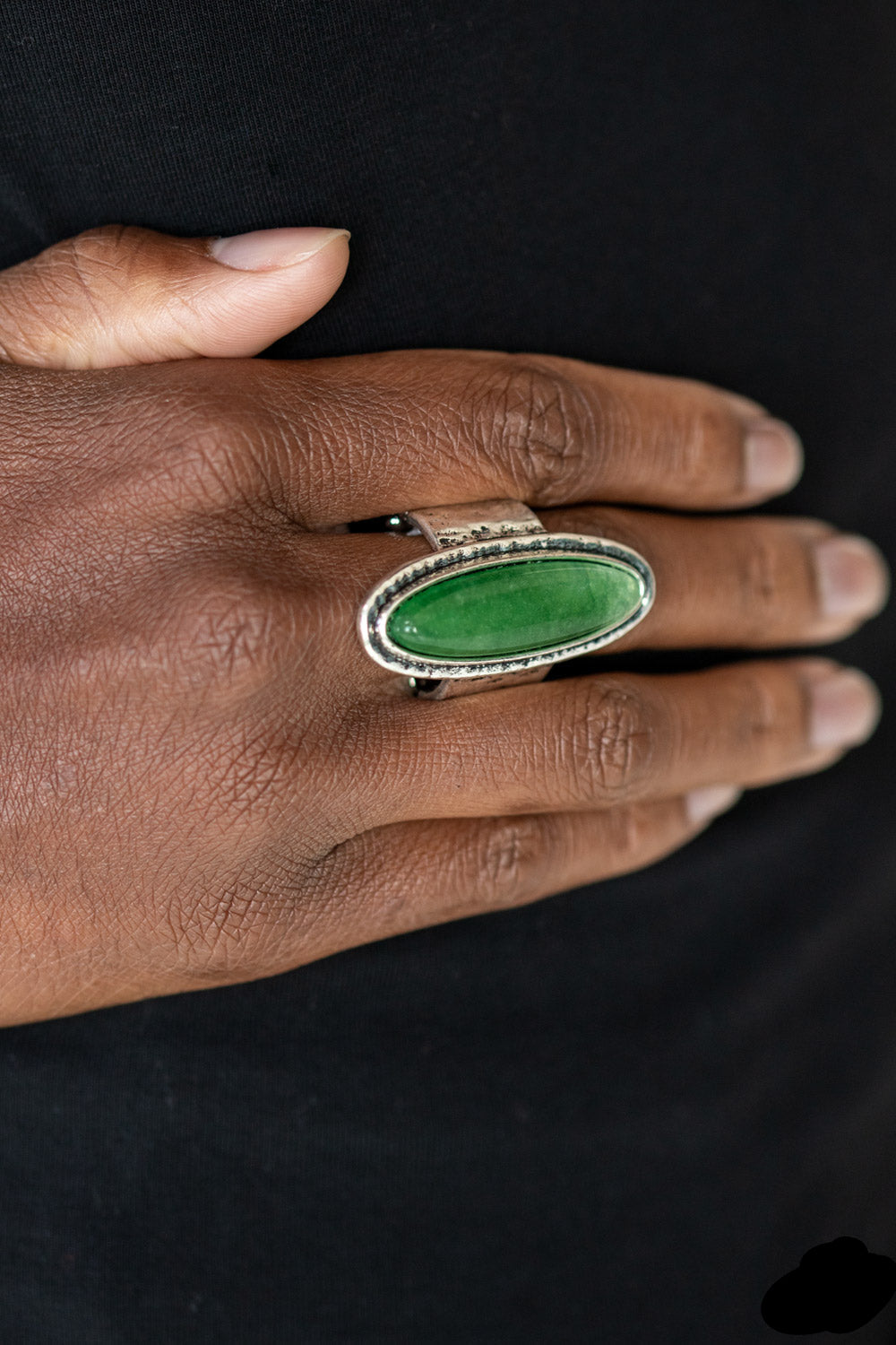 Paparazzi Rings - Stone Mystic - Green - R385