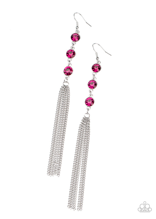 Paparazzi Earrings - Moved to TIERS - Pink