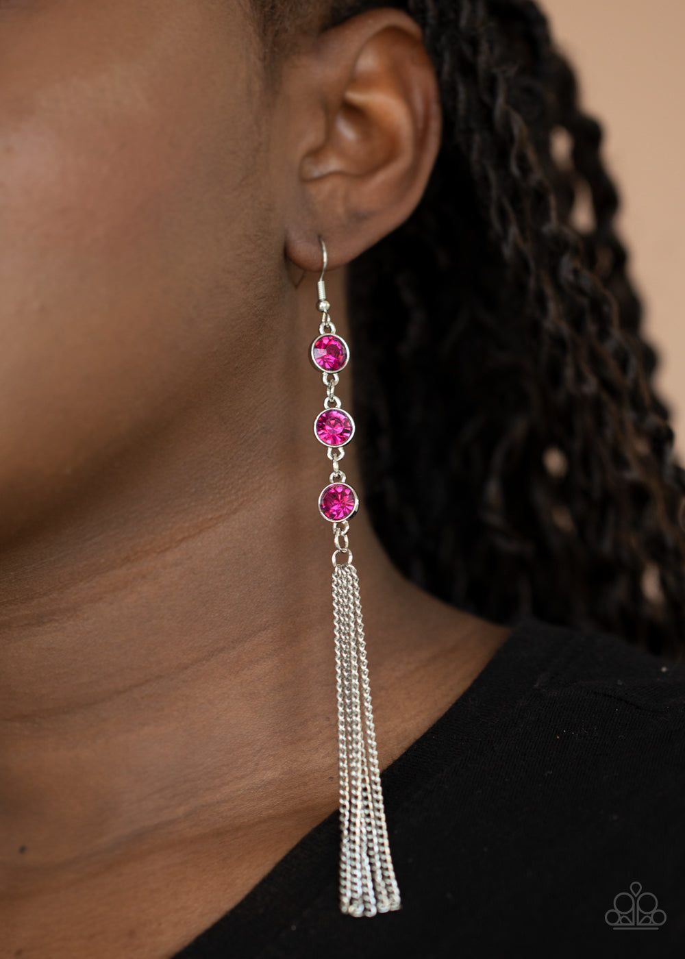 Paparazzi Earrings - Moved to TIERS - Pink