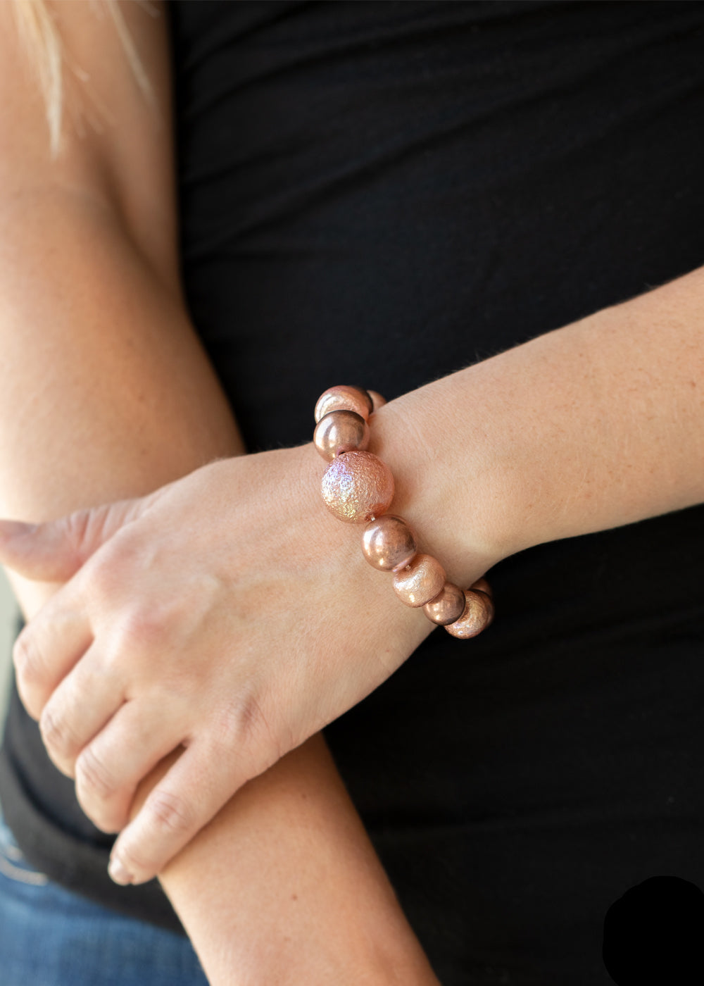 Paparazzi Bracelets - Starstruck Shimmer - Copper