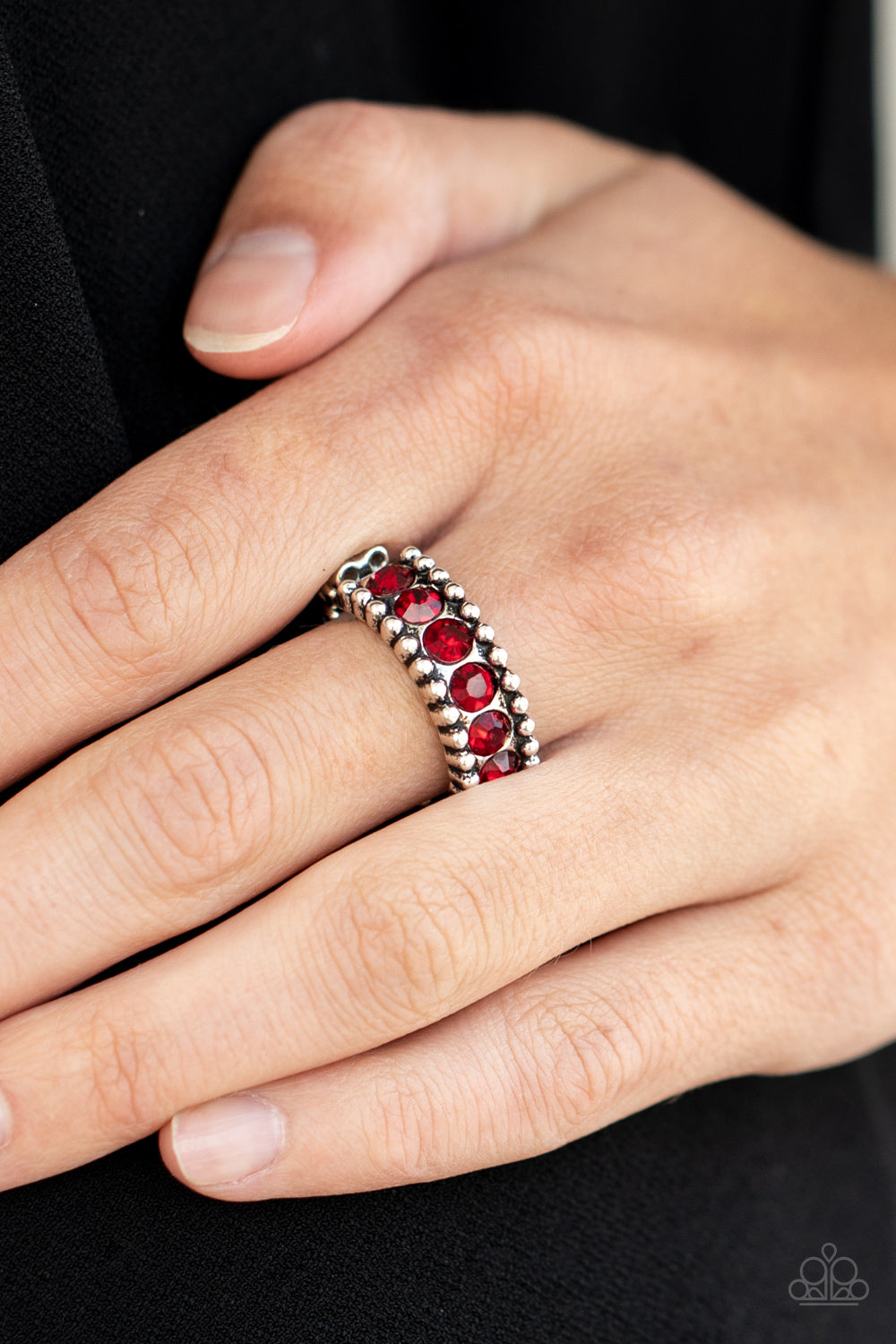 Paparazzi Rings - Crank It Up - Red