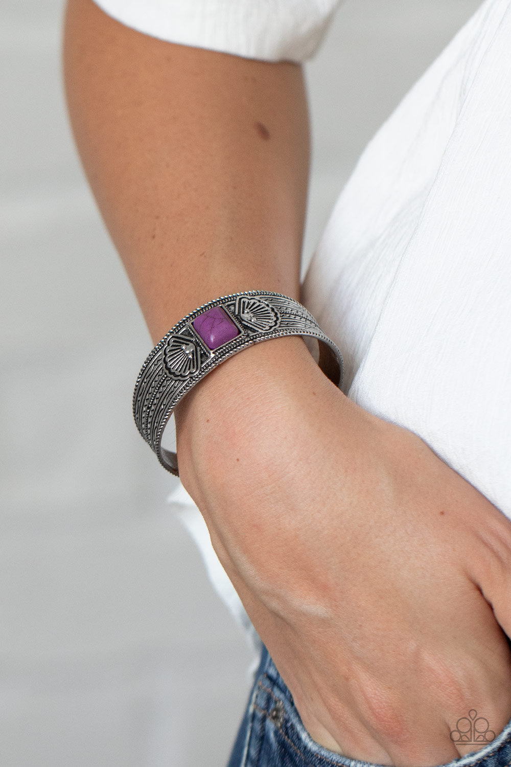 Ocean Mist - Purple - Paparazzi Bracelets