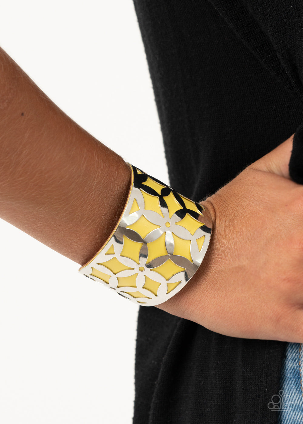 Paparazzi Bracelets - Garden Fiesta - Yellow