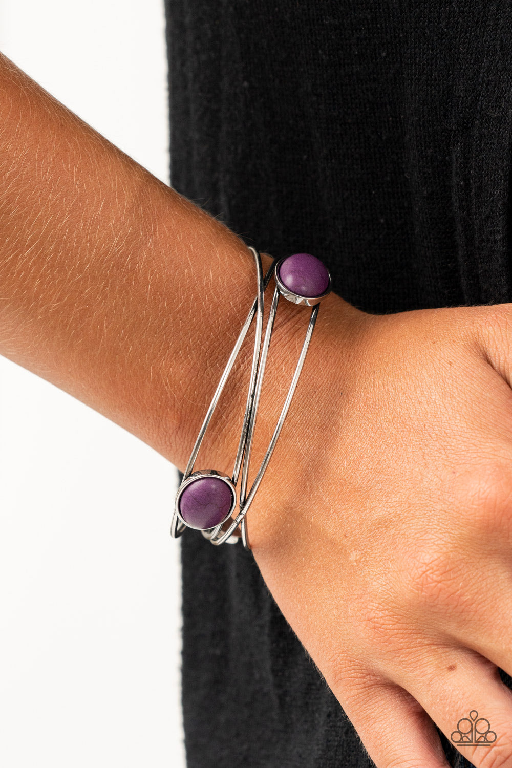 Paparazzi Bracelets - Desert Lagoon - Purple