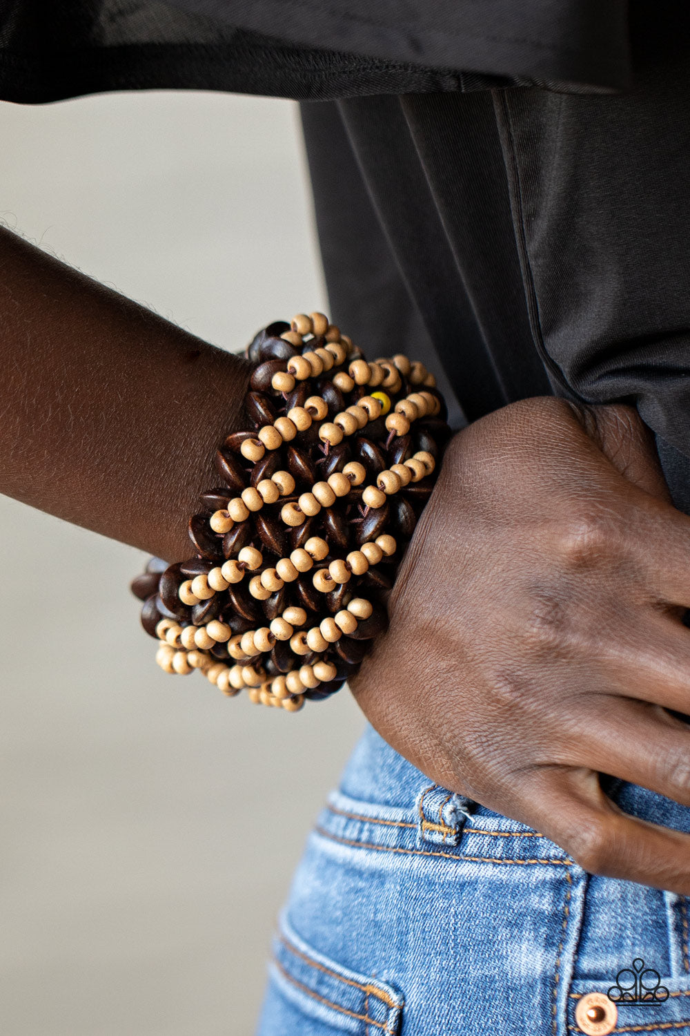 Cozy in Cozumel - Brown - Paparazzi Bracelets