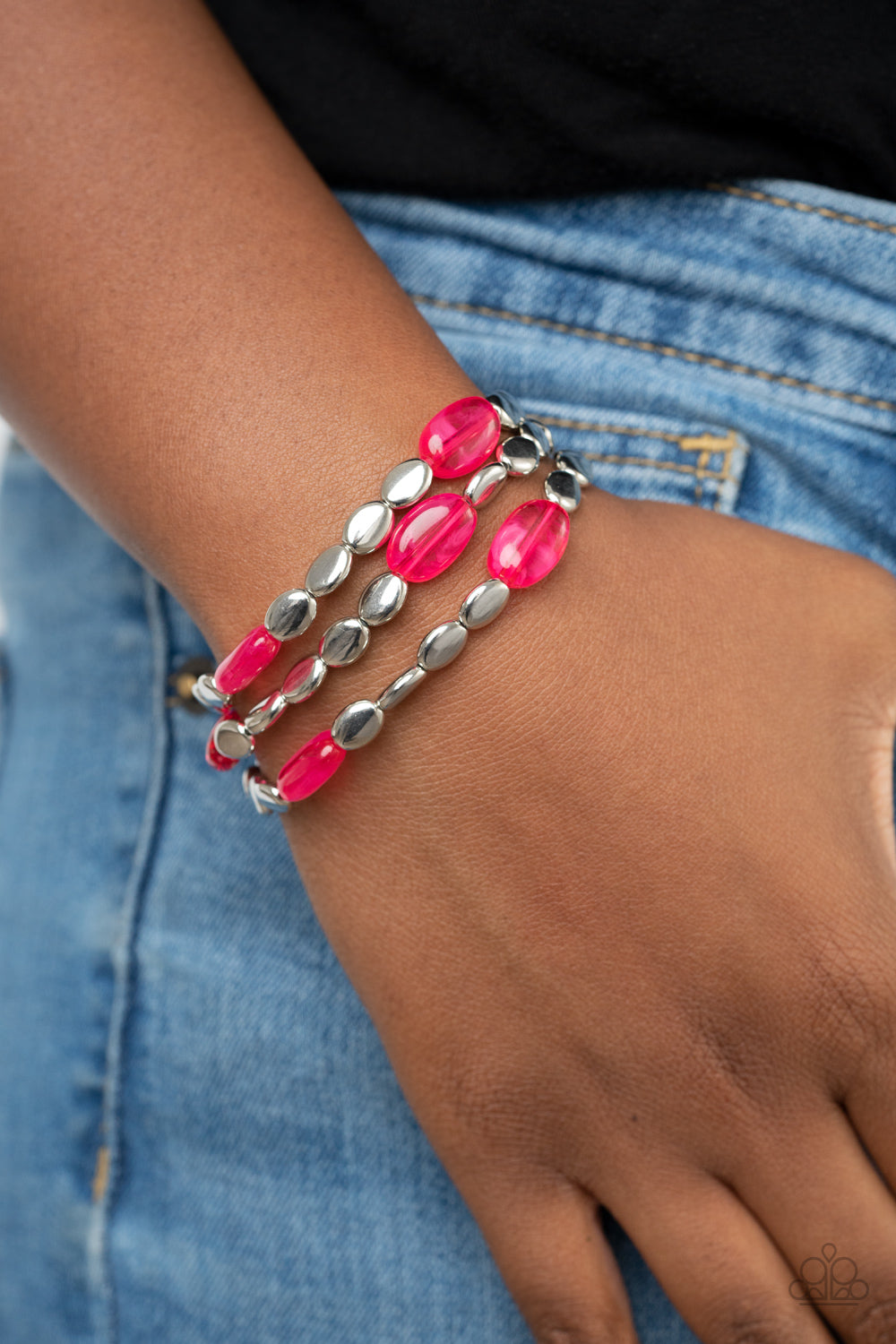 Paparazzi Bracelets - Sorry To Burst Your BAUBLE - Pink