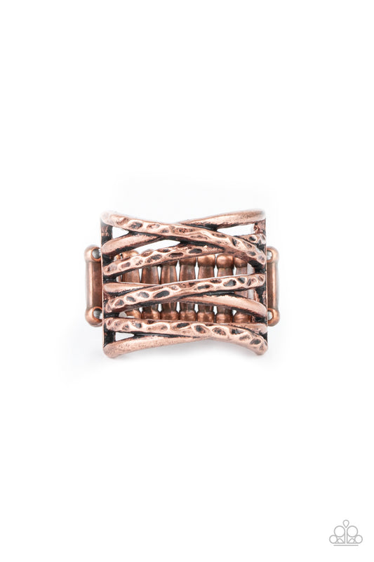 Paparazzi Rings - Switching Gears - Copper