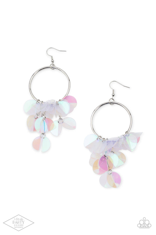 Paparazzi Earrings - Holographic Hype - Multi