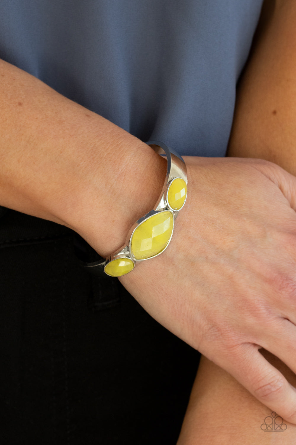 Paparazzi Bracelets - Next Stop Olympus! - Yellow