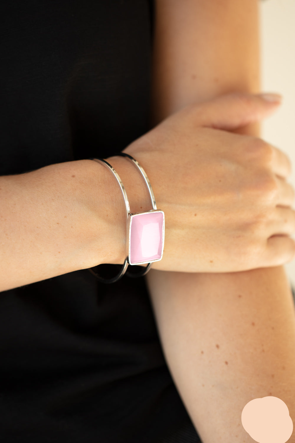 Paparazzi Bracelets - Rehearsal Refinement - Pink Cuff - B1049