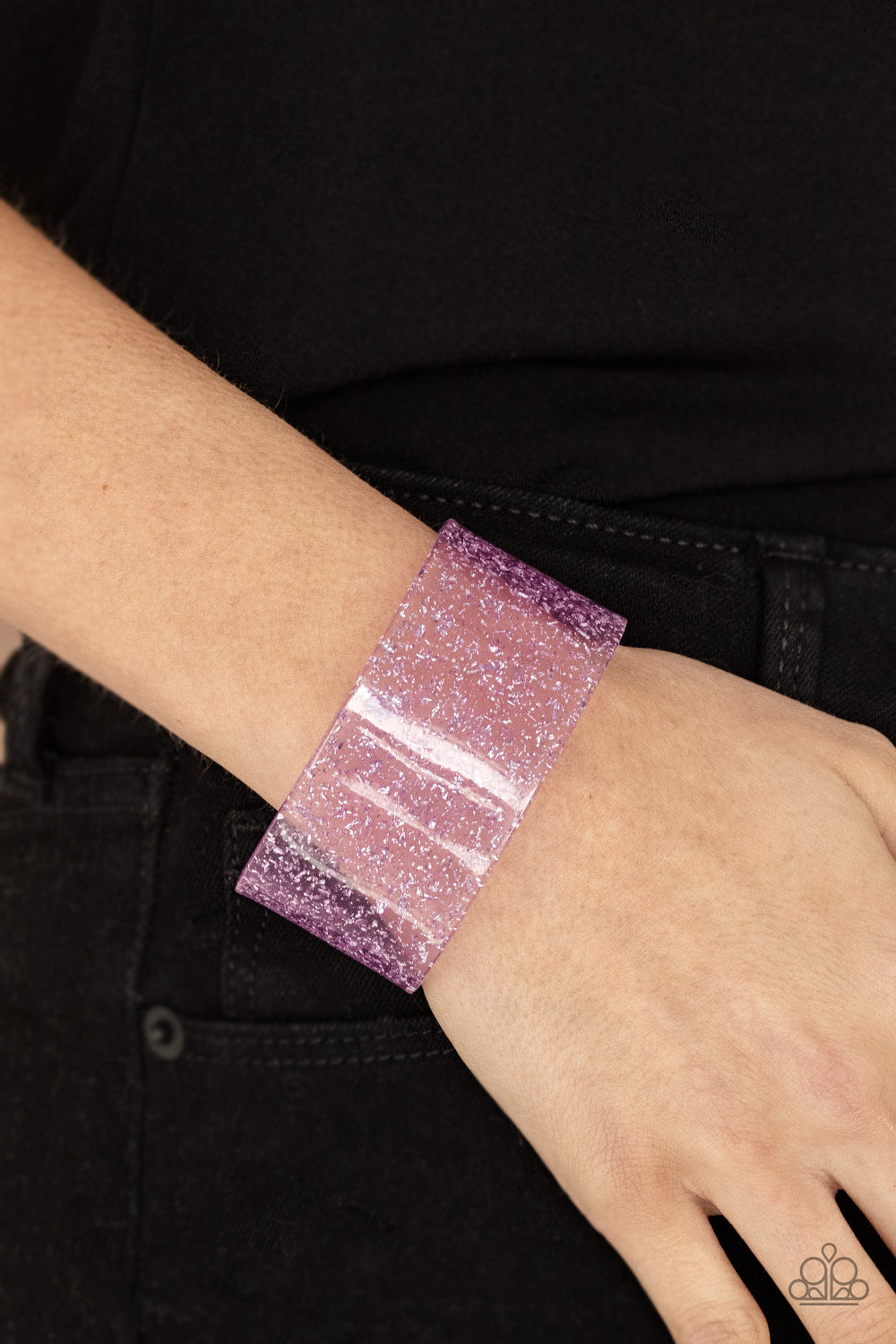 Paparazzi Bracelets - Snap, Crackle, Pop! - Purple