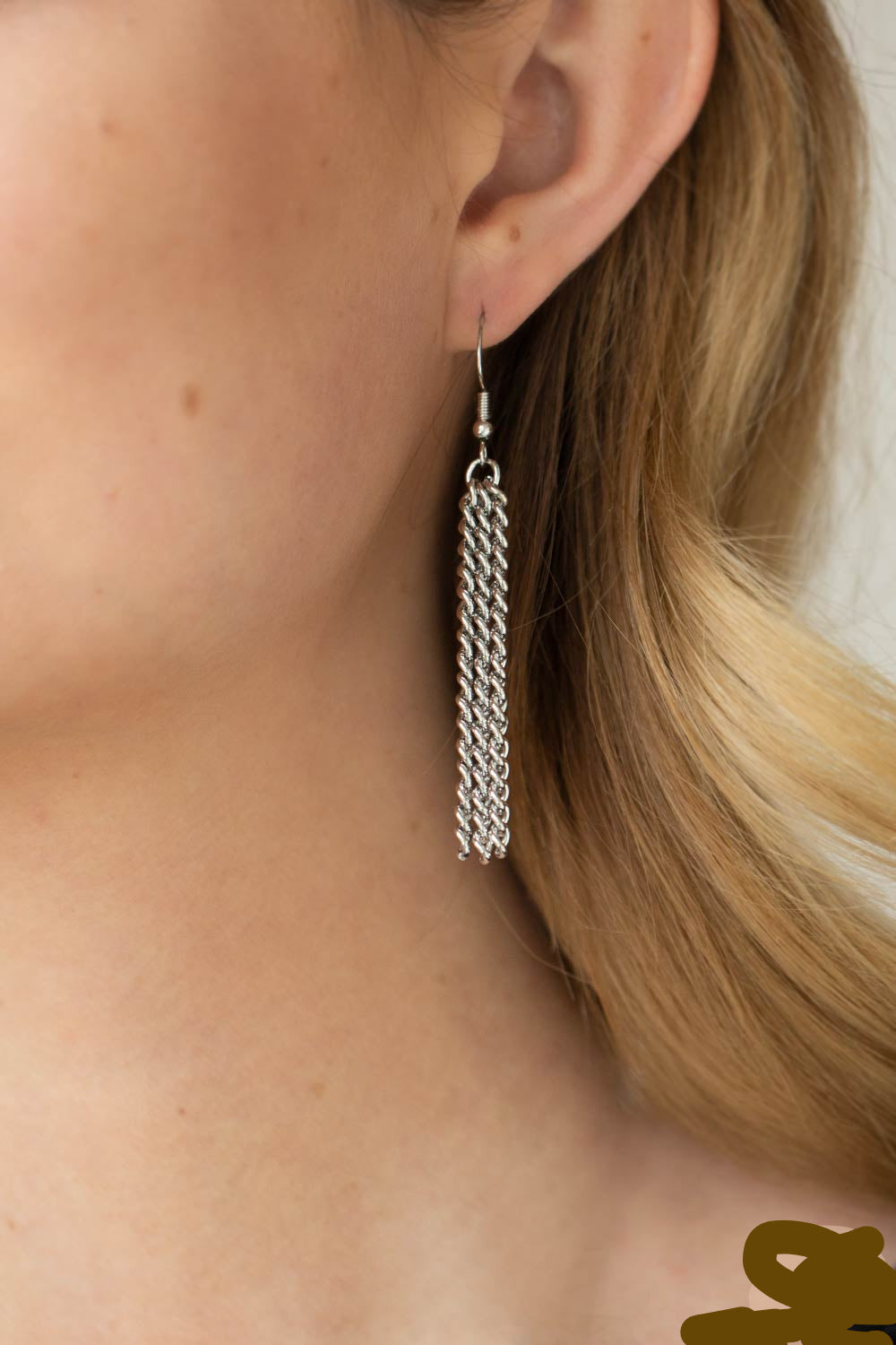 Paparazzi Necklaces - Metro Mirage - Silver - N1711