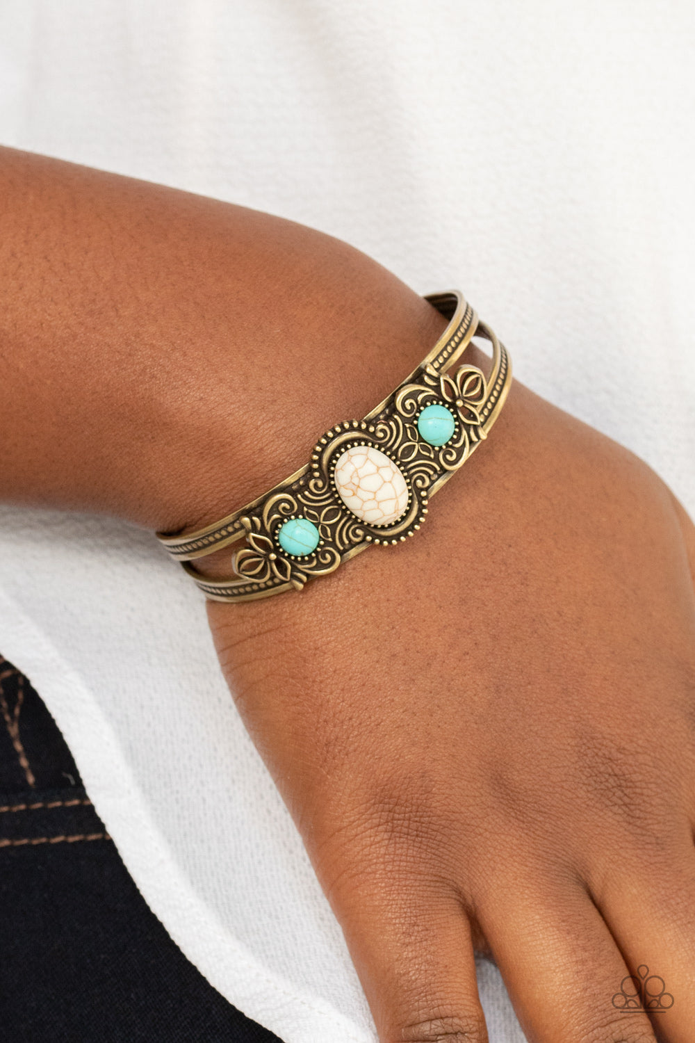 Paparazzi Bracelets - Artisan Ancestry - Brass