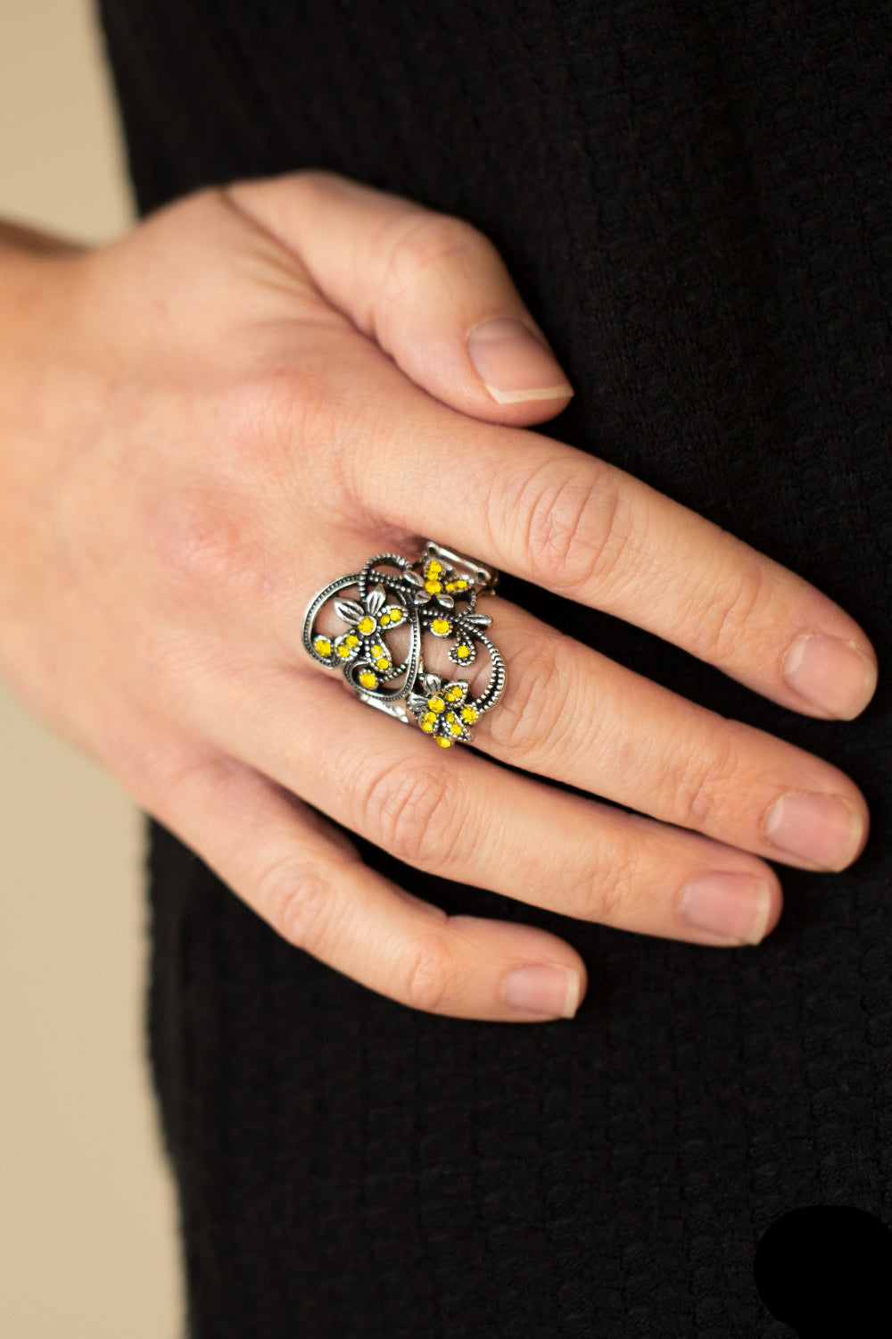 Paparazzi Rings - Bouquet Toss - Yellow