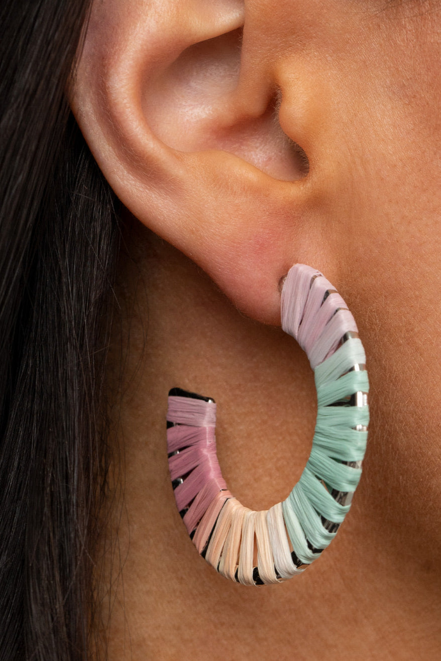 Paparazzi Earrings - A Chance of Rainbows - Multi