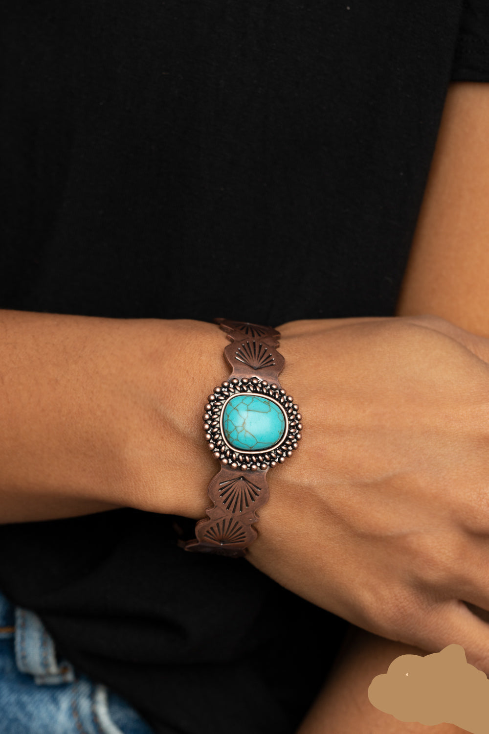 Paparazzi Bracelets - Oceanic Oracle - Copper - B1026