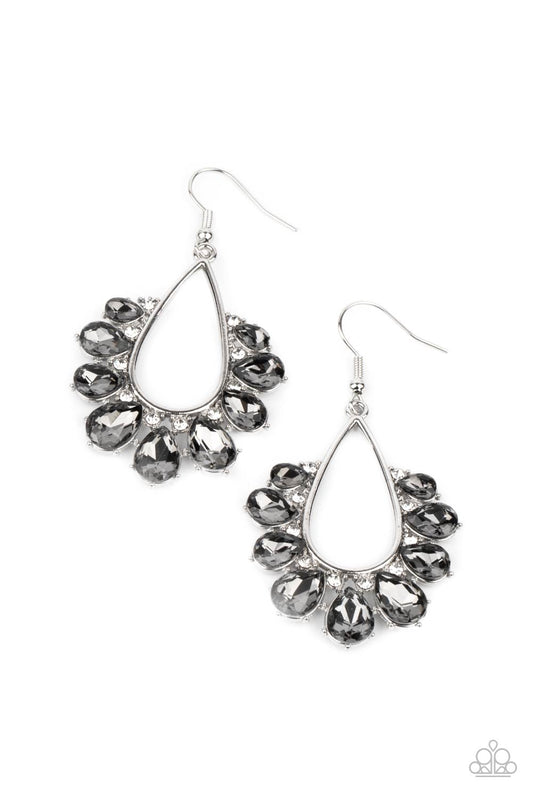 Paparazzi Earrings - Two Can Play That Game - Silver