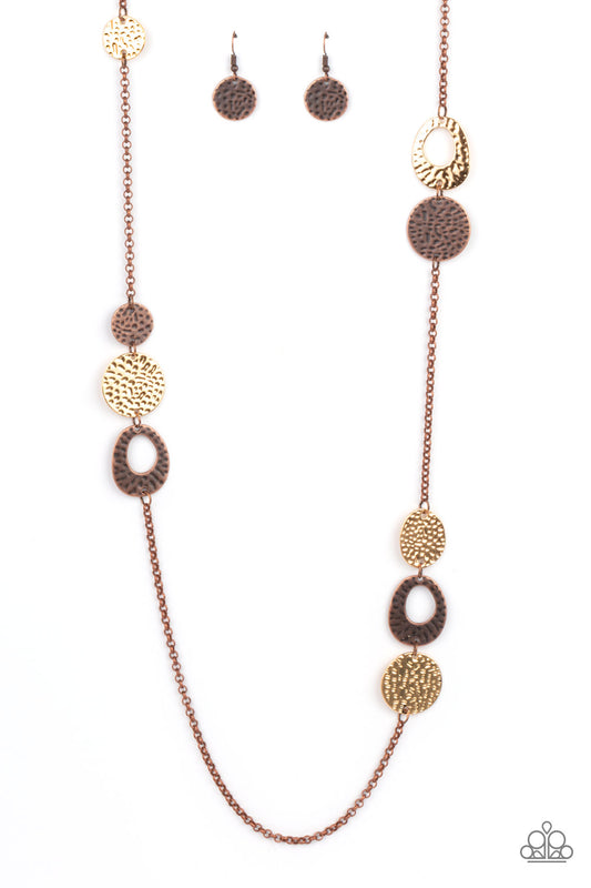 Paparazzi Necklaces - Gallery Guru - Copper