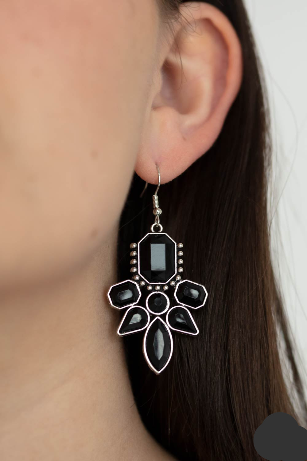 Paparazzi Earrings - Vacay Vixen - Black