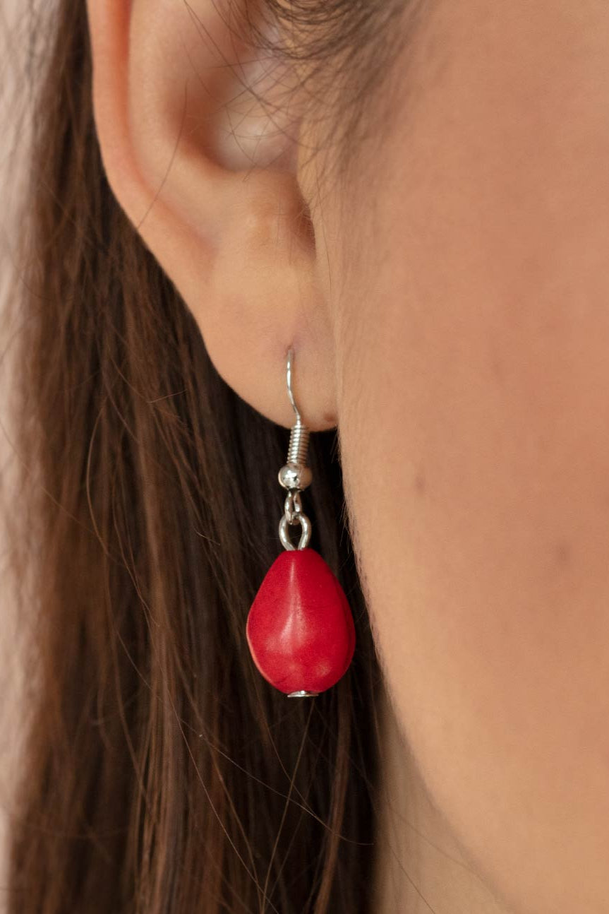 Paparazzi Necklaces - Here Today, Patagonia Tomorrow - Red